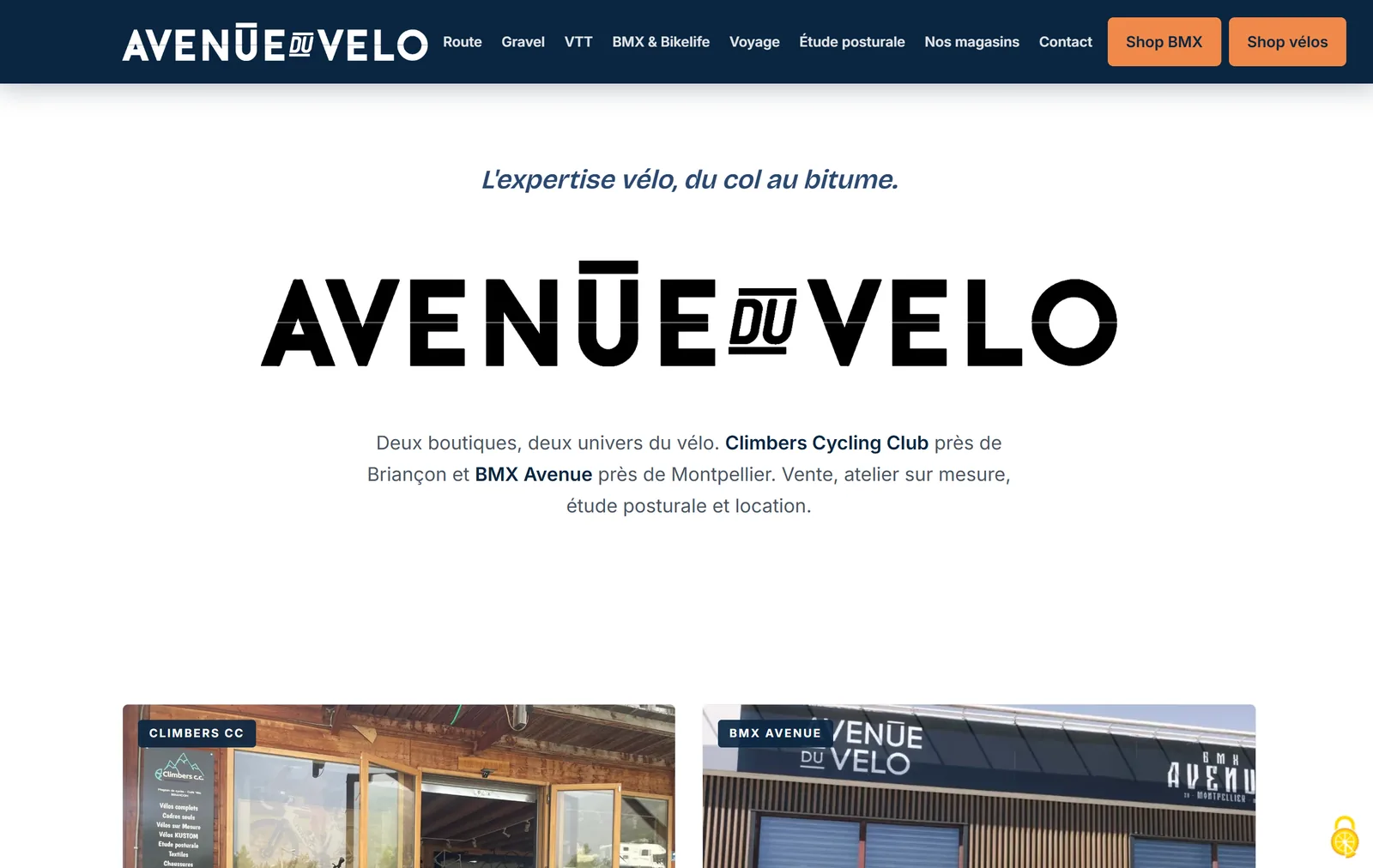Site Avenue du Vélo